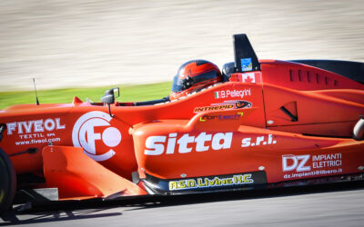 BERNARDO PELLEGRINI IN PISTA AD ADRIA PER CELEBRARE IL TITOLO NELLA FORMULA X
