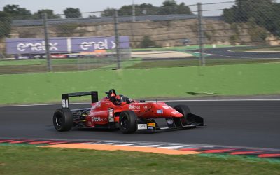 Un guaio tecnico ferma Bernardo Pellegrini a Vallelunga