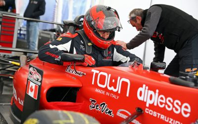 Bernardo Pellegrini in versione ‘full attack’ a Vallelunga